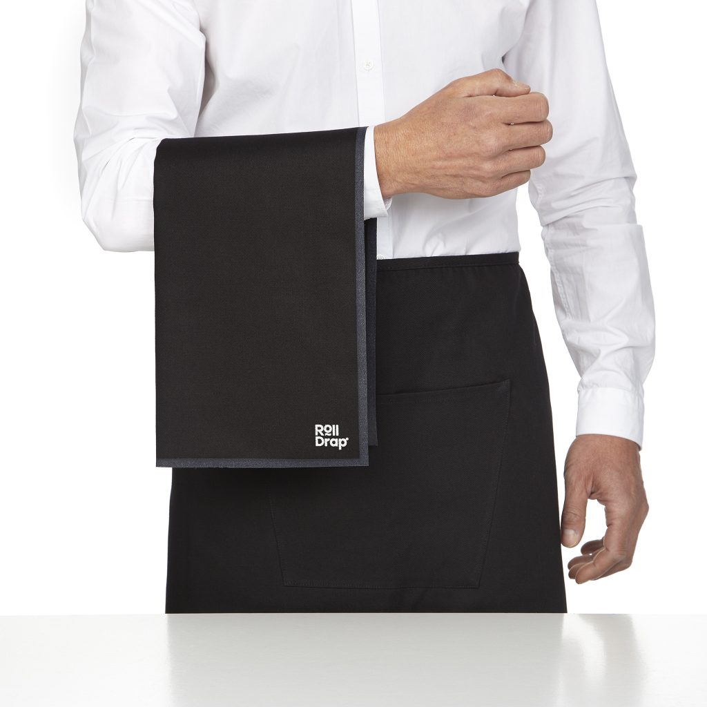 Антибактериална полираща кърпа черна - 40/64см Roll drap